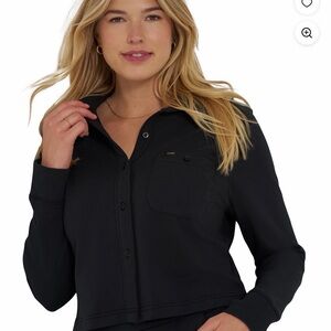 Lee Black Long-Sleeve Button-Front Shirt
